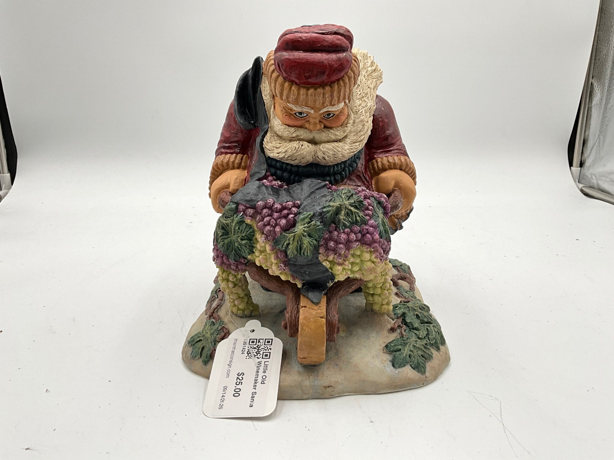 Little Old Winemaker Santa